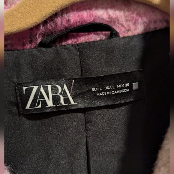 Zara  Plaid Shacket - Picture 2 of 14